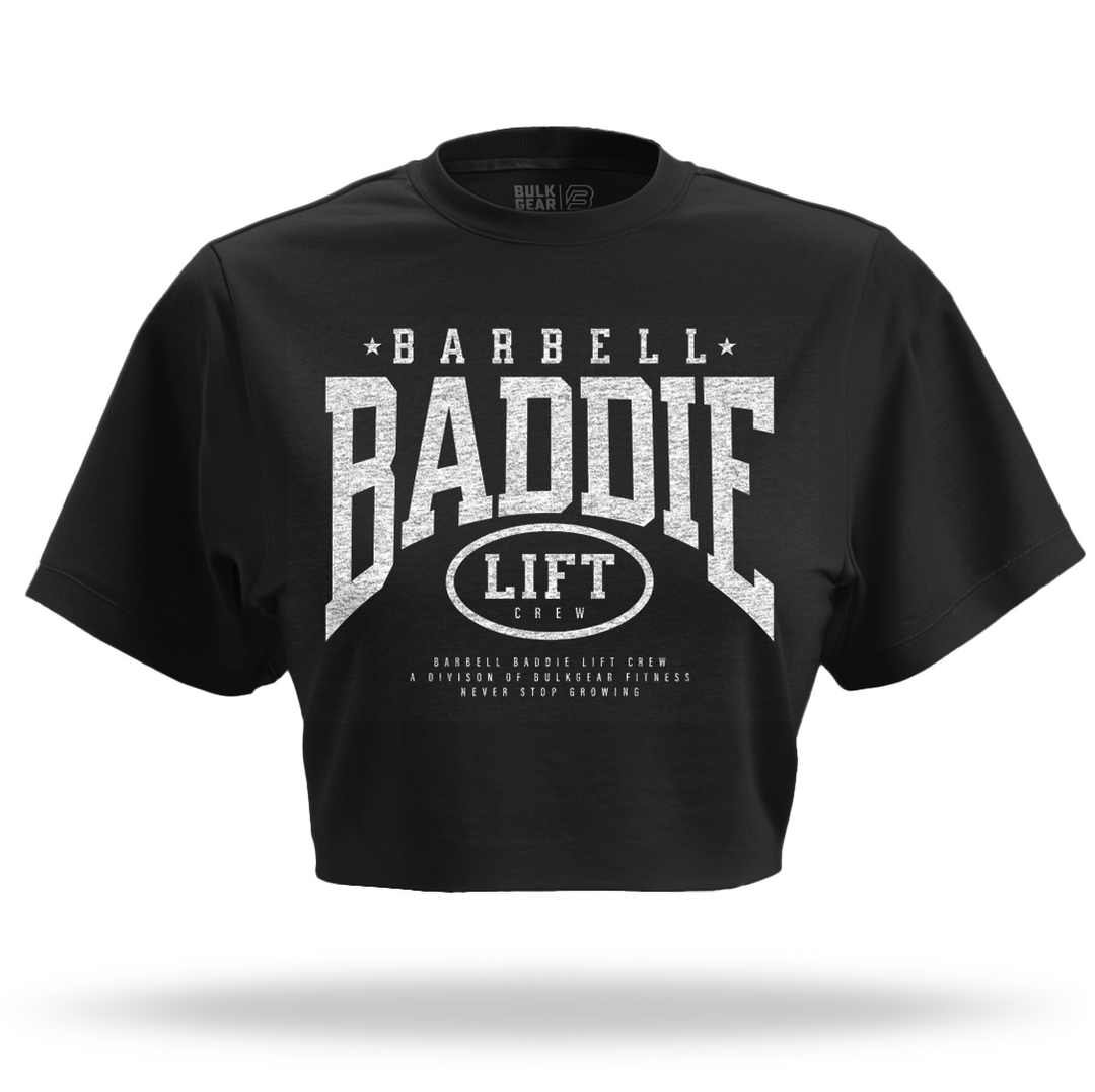 "ARCHED" CROP TOP ( BLACK)