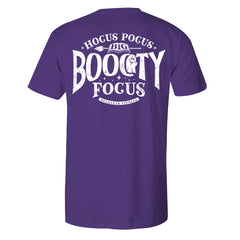 "BOOOTY FOCUS" Uni-Flex Tee (BERRY)