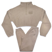LUXE ESSENTIAL JOGGER SET (TAUPE) Small Only