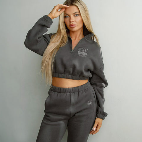 LUXE ESSENTIAL JOGGER SET (STONE)