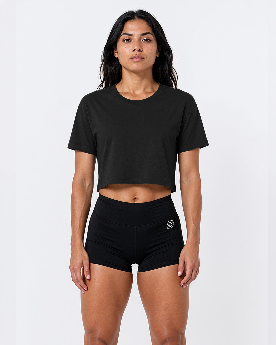 DOE LUXE CROP (BLACK)