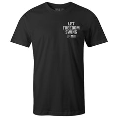 "FREE BIRD" Uni-Flex Tee (BLACK)