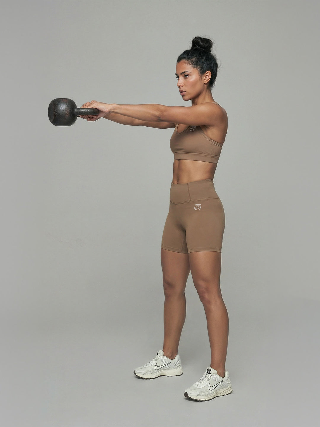 "IMPACT" 6IN. SHORT (MOCHA)