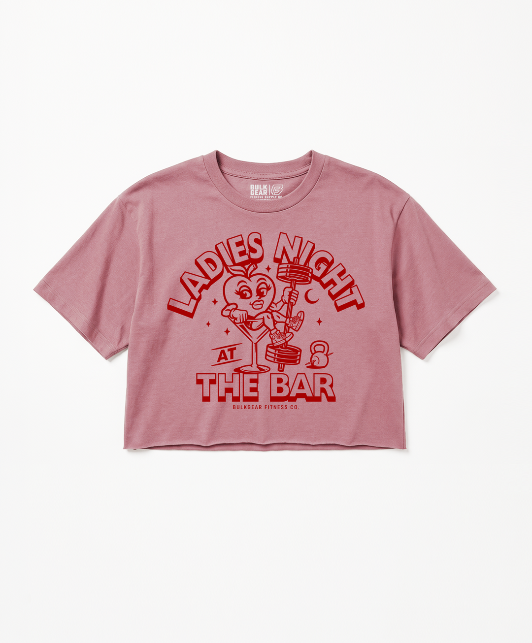 "LADIES NIGHT" Crop Top (MAUVE)