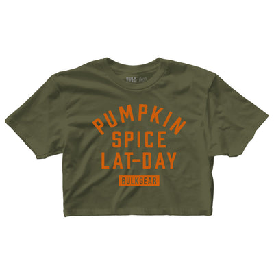 "PUMPKIN SPICE LAT-DAY" Finisher Crop (MILITARY)