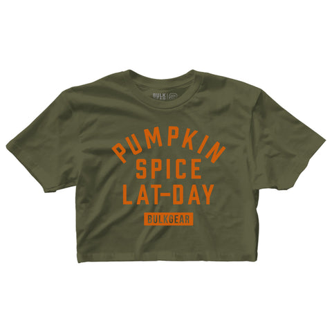 "PUMPKIN SPICE LAT-DAY" Finisher Crop (MILITARY)