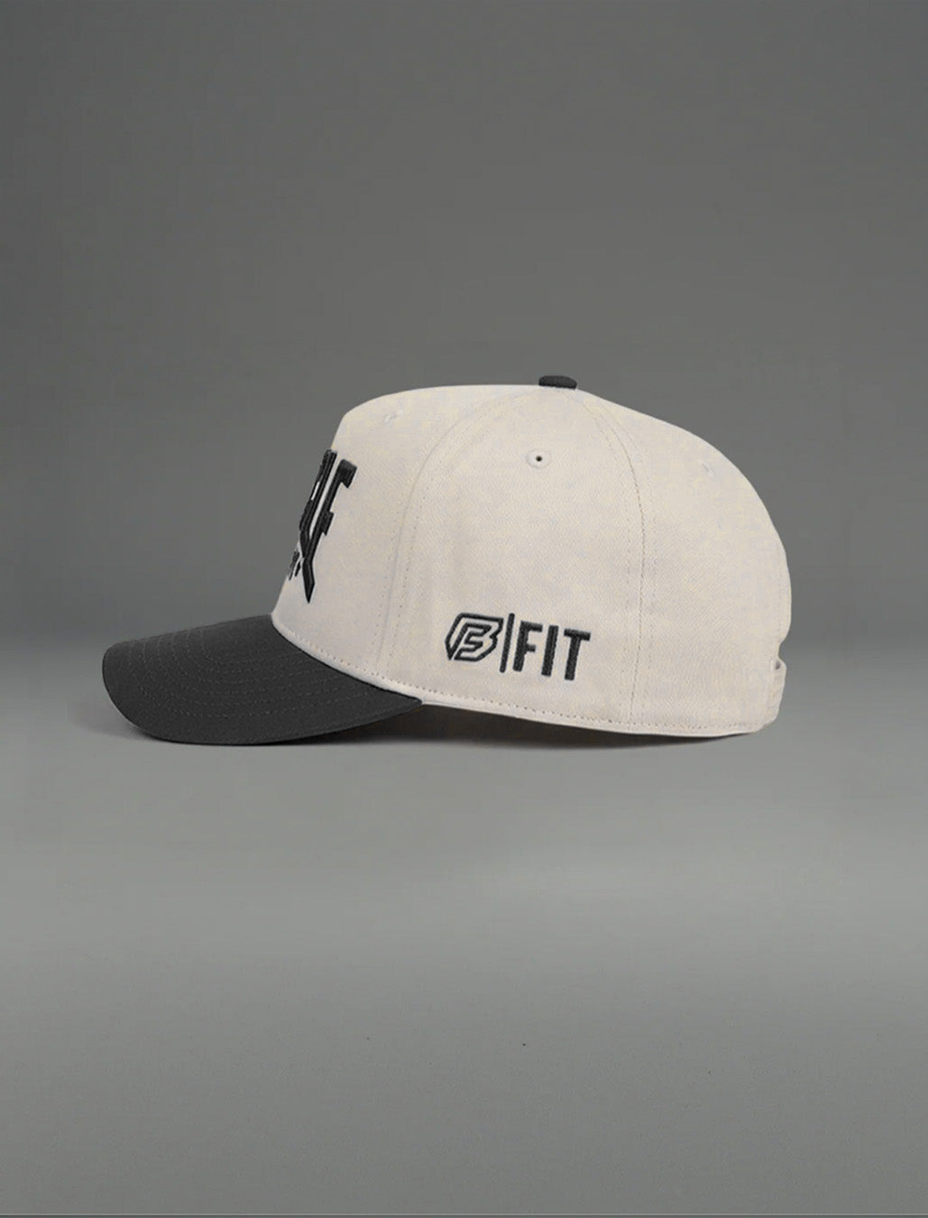 MM STARS HAT (NATURAL W/ BLACK)