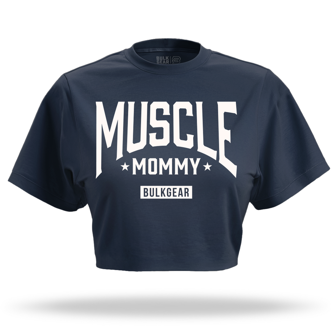 "MM STARS" CROP TOP (INDIGO)