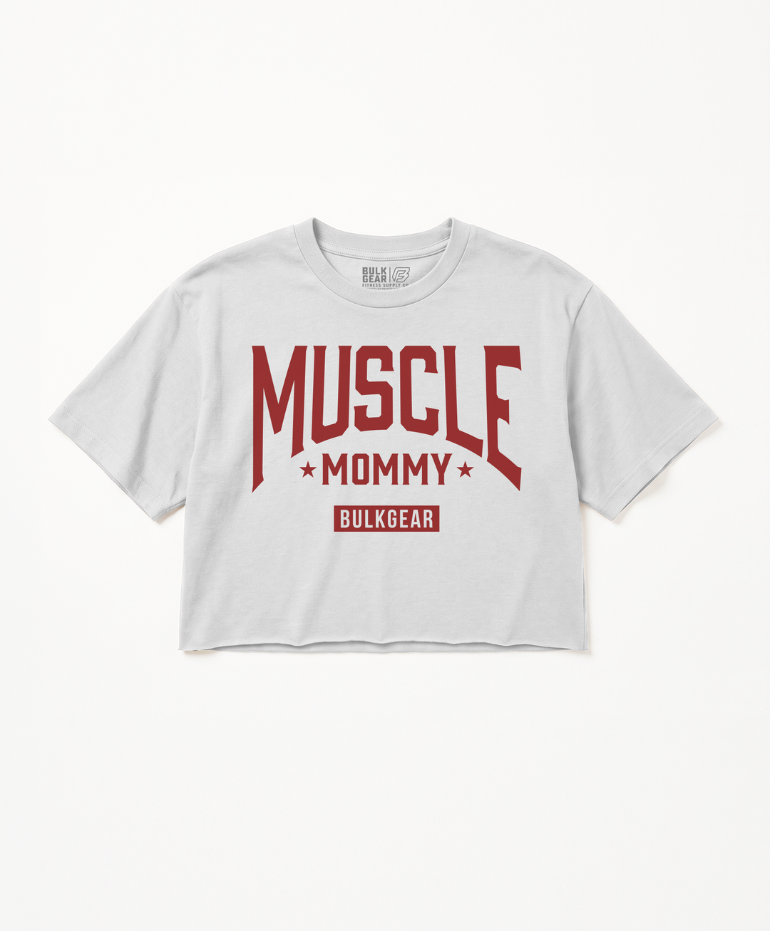 "MM STARS" CROP TOP (WHITE)