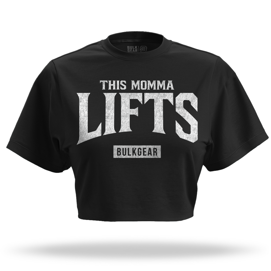 "TML" Crop Top (BLACK)