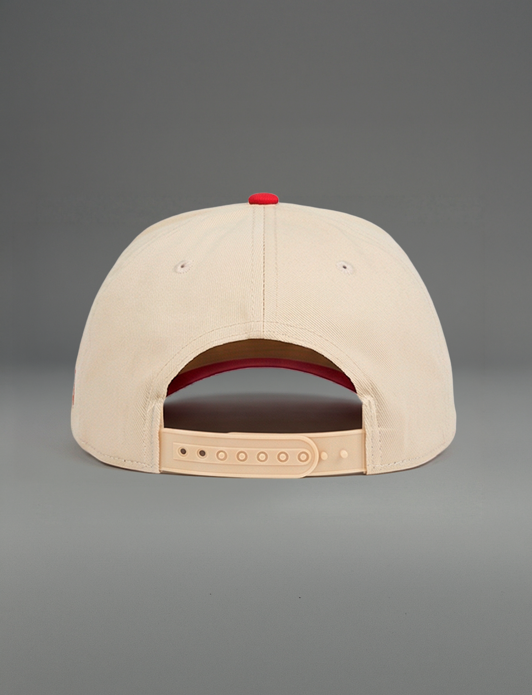 MUSCLE MOMMY (KHAKI w/ RED)