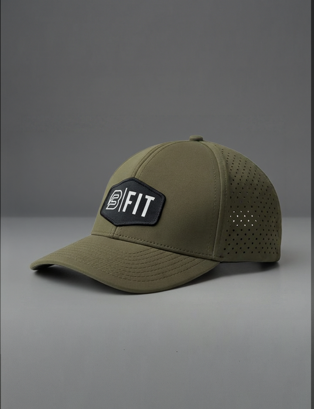 "OG LOGO" Performance Patch Hat (OLIVE)