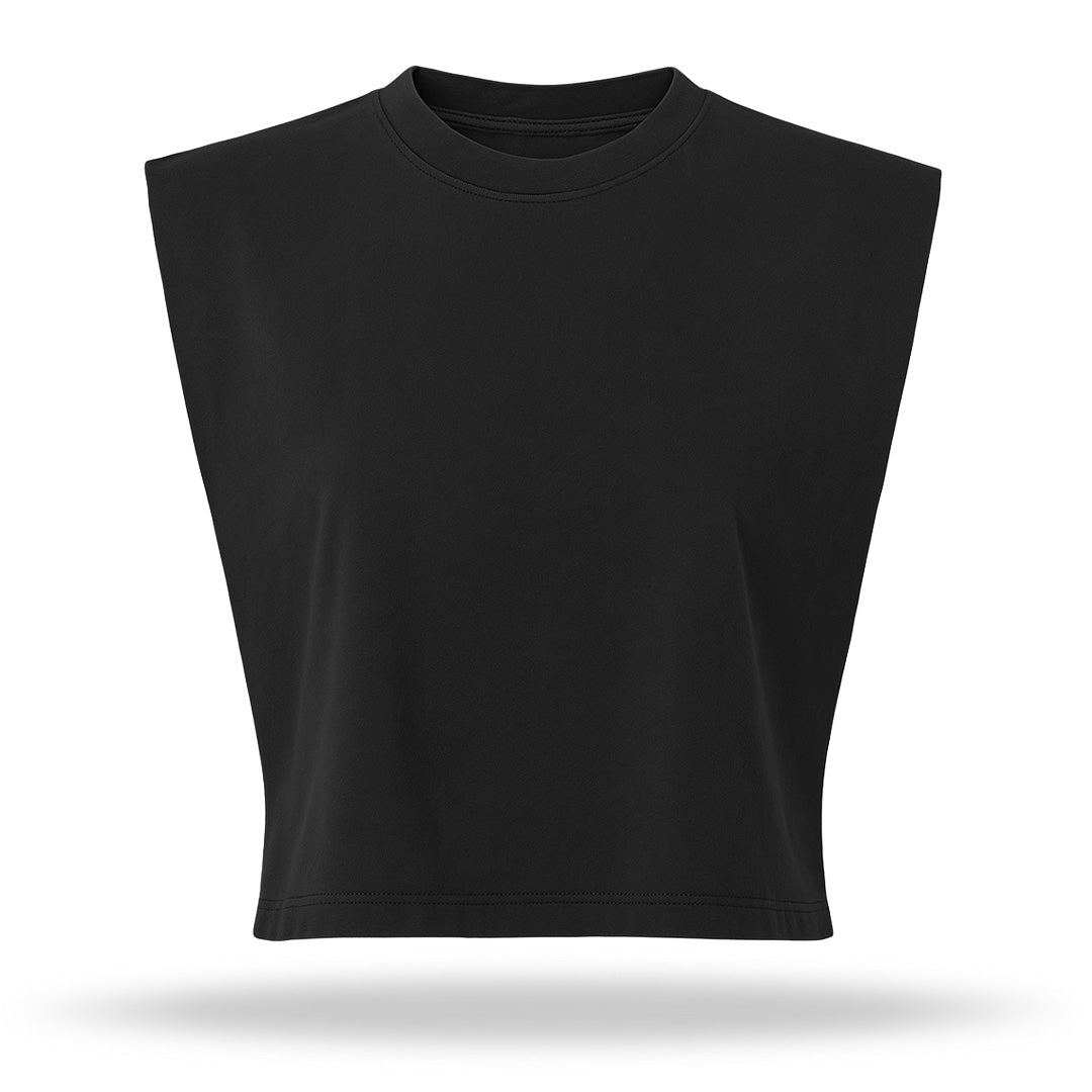 MUSCLE CROP (TRUE BLACK)