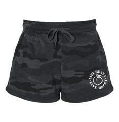 LHLH PEACH "TERRY SHORT" BLACK CAMO