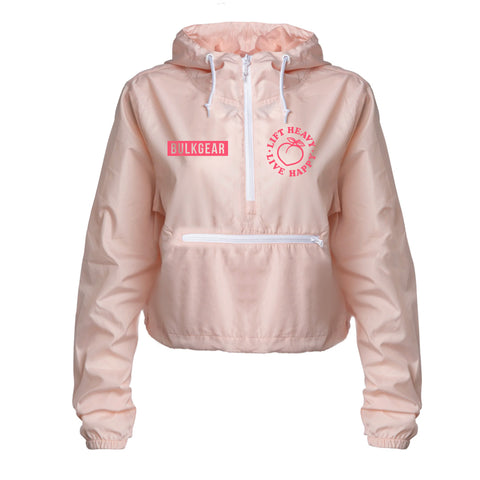 LHLH PEACHY "CROP WINDBREAKER" PINK (Small Only)