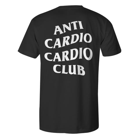 "ANTI CARDIO" Uni-Flex Tee (BLACK)