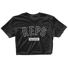 "REPS BULKGEAR" Crop Top (BLACK) XL only